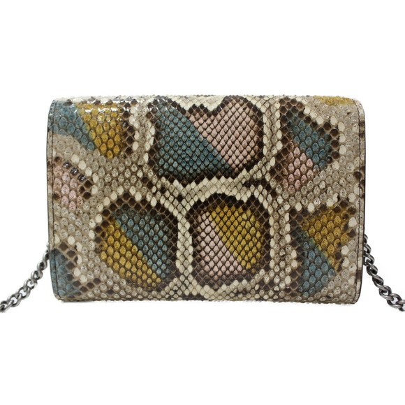 Gucci Dionysus Python Leather Shoulder Bag Brown - Picture 4 of 14